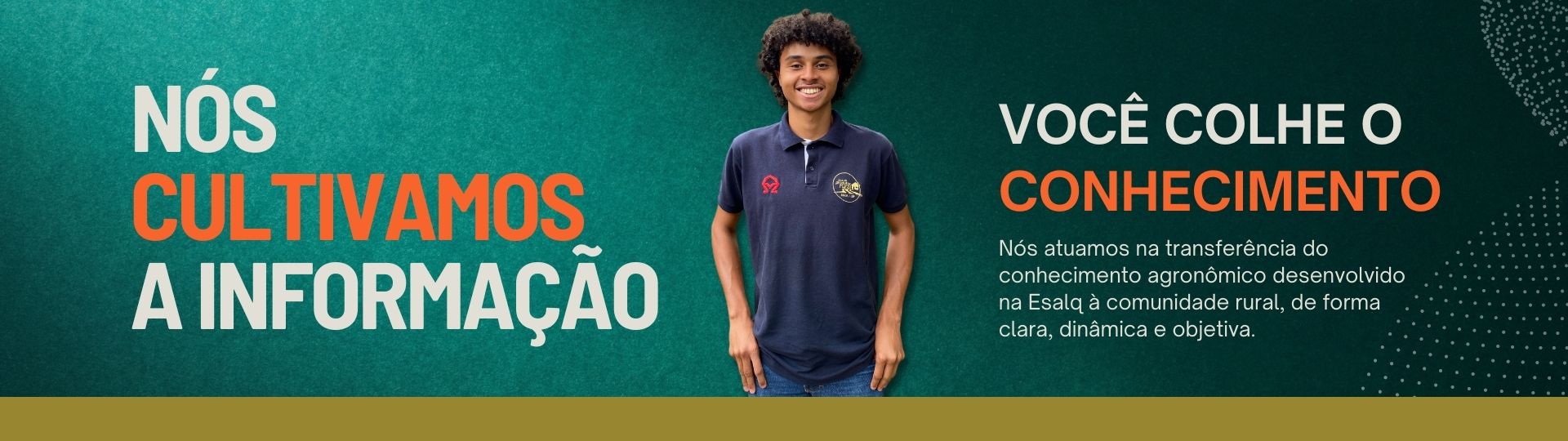 Banner nós cultivamos a informação